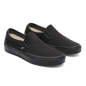 Vans All Black Slip On Skate Shoe